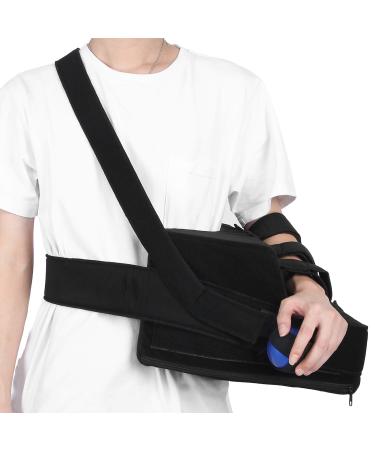 Adjustable Shoulder Abduction Sling Support Brace Strap Stable Triangular Structure Comfortable Abduction Angle Broadened Hook & Loop Elastic Adjustment Ergonomic Sponge