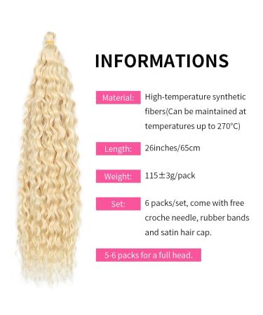 Buy Deep Twist Crochet Hair - 26 Inch Ombre Kinky Curl Braids | 3 Packs Synthetic Hair Extensions - Buy Online on GoSupps.com