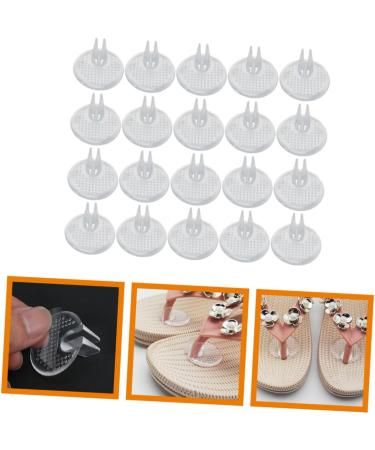 Didiseaon 10 Pairs Summer Metatarsal Pads - Adhesive Foot Pad Inserts for Sandals & Flip-Flops | Comfortable PU Silicone Cushioning for All-Day Support - Buy Online on GoSupps.com