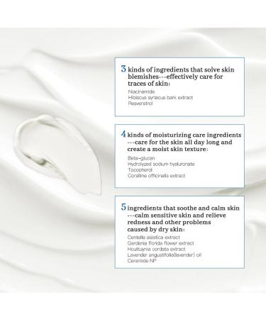 dPois All Skin Types Daily Face Cream 50ml - Nourishing Moisturizer with Soothing Hydration Benefits White One Size One Size White - Buy Online on GoSupps.com