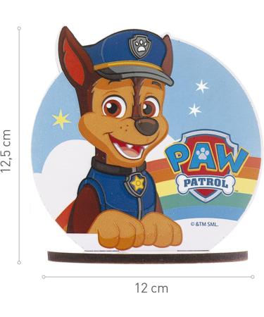 dekora - Cake Topper Cake Decoration | Chase Paw Patrol Cake Decoration - Dimensions 12 x 5 cm - Buy Online on GoSupps.com
