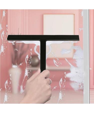 Shop love Shower Squeegee Auto Family Expenses Bathroom Floor 9'' Black Silicone Spatula Stainless Steel Core Short Handle Washing and Scraping Artifact (Silicone Hook) - Buy Online on GoSupps.com