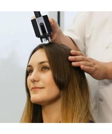 Ruwshuuk Scalp Oil Applicator | Portable Scalp Massage Device | Fluid Comb & Root Ridge Applicator for Home & Travel - Black Version - Buy Online on GoSupps.com
