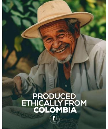 Lucky Cuppa's "221b Bakers Brew" Great Detective Colombian Medellin Light Roast Coffee - Colombian Coffee Beans - Quality Supremo Coffee - Sherlock Holmes Coffee Lover Gifts - 1kg - Buy Online on GoSupps.com