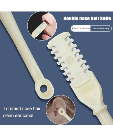 2024 New Double Head Nostril Hair Remover Tool 2024 New Manual 360 Rotating Nostril Hair Removal Tool Bloame Nose Trimmer 360 Rotating Nose Hair Trimmer with Ear Picker Black 2PCS - Buy Online on GoSupps.com