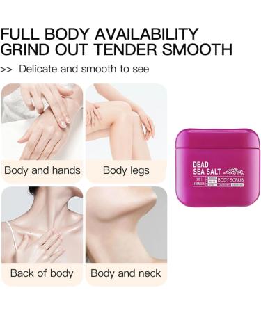 Smooth and soft skin 300 g lavender body scrub cream cleanses the skin removes deposits and moisturizes the skin nongreasy exfoliator body scrub - Buy Online on GoSupps.com