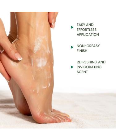 Bleumarine Bretania Foot Cream 500ml | Refreshing Lemon & Mint Oil | Soothing Moisturizing Anti-Smell | Ideal for Athletes | International Shipping Available - Buy Online on GoSupps.com