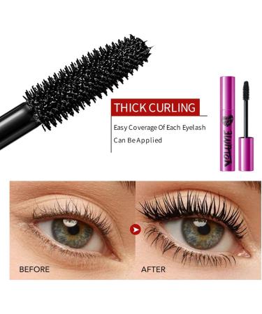 LDMZ Mascara Lash-Lengthening Black Mascara Washable Mascara Makeup Perfectly Defined Lashes Long-Stay No Clumping(Blue) - Buy Online on GoSupps.com