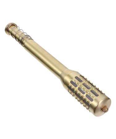 MOXA-Stick Moxibusion cones moxibuspand Moxa copper rod Moxa engraver Moxa stick roll MOXA stick copper holder conical moxibustion instrument pure copper gold 32 x 4.2 cm