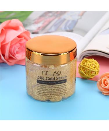 24 Carat Gold Body Scrub - Exfoliating Facial Treatment for Dull & Dry Skin | Remove Dead Skin Cells - Buy Online on GoSupps.com