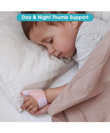 Yosoo Health Gear Baby Thumb Brace - Toddler Finger Guard with Breathable Wrist Band - Infant Thumb Support for Sprain & Fracture - Beige (XS) - Buy Online on GoSupps.com