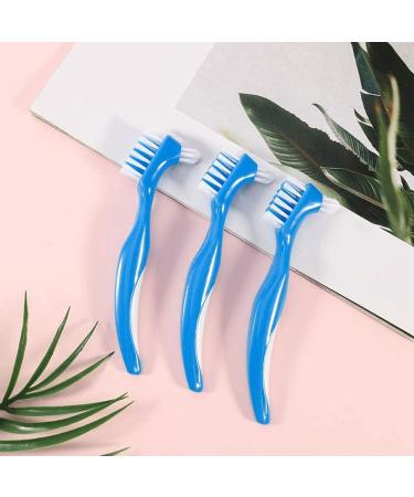 Cuasting 12 Pack Denture Brush - Hard Cleaning Toothbrush for False Teeth | International Shipping Available - Buy Online on GoSupps.com