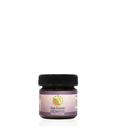 Taspen's Organics Hydrating Eye Cream with Super Fruits- for Dark Circles Puffiness & Fine Lines - Brightening & Firming - Cruelty-Free