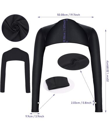 Buy 2-Piece UV Protection Bolero & Cooling Scarf for Women | Sun Protection & Fingerless Gloves Sleeves - Buy Online on GoSupps.com