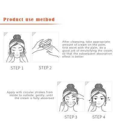 Moisturizing Face Lotion50g Moisturizing Daily Skin Firming Cream for Face Multifunctional Turmeric Dark Spots Corrector Cream Nongreasy Skin Face Cream for Aokley - Buy Online on GoSupps.com