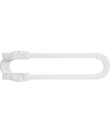 Abus cabinet door protection Mara fuse for doors cupboards and drawers with ironing handles - simple assembly - 1 piece - white - 76972