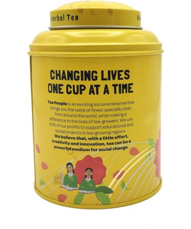 Tea People Ashwagandha 125g Tin Caddy (60 cups) Caffeine Free Herbal Tea Ayurvedic Adaptogen Stress Relief & Relaxation 100% Natural - Buy Online on GoSupps.com