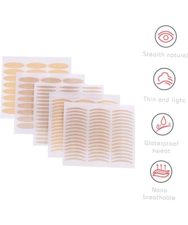 FOMIYES 150 Sheets Lace Double Eyelid Sticker Eye Makeup Tool Invisible Eye Sticker Eyelid Tape Sticker Double Eyelid Stickers Eyeliner Tape Medical Tape Second Generation Supplies Hooded - Buy Online on GoSupps.com