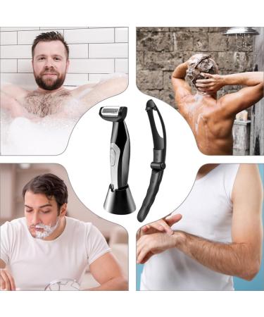 Back shaver for men chest hair trimmer back trimmer for men showerproof extendable back handle - Buy Online on GoSupps.com