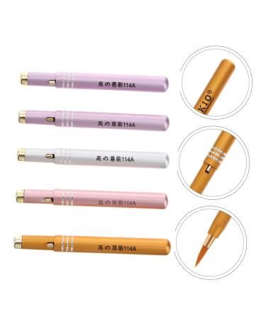 10 Pcs Retractable Lip Brush Set - Perfect for Lipstick & Lip Gloss Application | Durable & Portable Lip Applicators - Buy Online on GoSupps.com