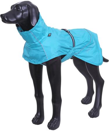 Rukka Pets HASE Turquoise Raincoat for Dogs | Waterproof & Stylish Dog Apparel - International Shipping Available - Buy Online on GoSupps.com