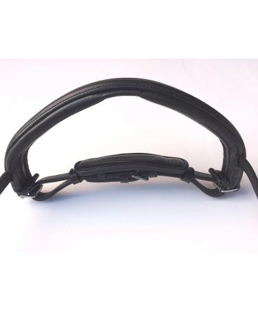 Buy Gs Curb Bit Bridle - Anatomical Neck-Friendly Design Cutout Black (Full) | International Shipping Available - Buy Online on GoSupps.com