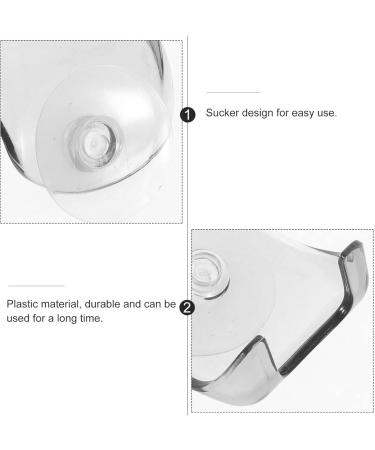 Fomiyes 2-in-1 Razor Holder & Suction Cup Hook | Wall-Mounted Shower & Towel Storage | Durable Plastic Luffa & Razor Organizer in Blue - Buy Online on GoSupps.com