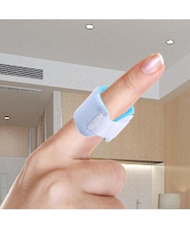 LALAFINA Fixed Strap Broken Finger Protector - Reusable Mallet Finger Splint & Thumb Sleeve | Breathable Sports Tape Wraps for Optimal Support - Buy Online on GoSupps.com