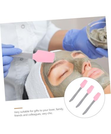 Doitool 3ST Silicone Spatula Set - Multi-Purpose Wax Applicators for Hair Removal - Pink Household Wax Tools - Buy Online on GoSupps.com