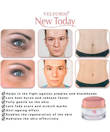 VELFORM - New Today Face Care Cream - 50ml Fights age spots and reduces scars anti-aging product based on snail protein extract - Buy Online on GoSupps.com