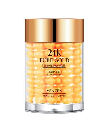 VENZEN Pure 24K Gold Eye Cream Real Luxury Effect Beauty Of Nature Nourishment Hydrating 30g
