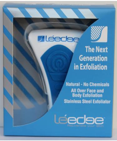 Le'edge Full Face and Body Exfoliator - Blue