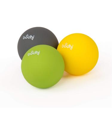 Bodhi Fascia Set - 3 Flexible Massage Balls for Whole Body Self-Massage | 6.5 cm Diameter - Buy Online on GoSupps.com