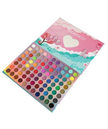 DOITOOL 1pc 88 Shadow Palette Bling Accessories Pearl Eyeshadow Makeup Supplies Woman Flash Tool