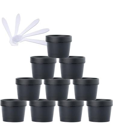 empty jars with lids cosmetic jar B0CL9KMD8Z20 PC 100ml Pink Mask Mixing Bowl Empty 100g Plastic Storage Jars with Inner Liner for Storage Body Hand Face Cream Lotion Gel 5X Spatula (Color : Roze S