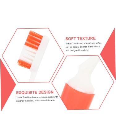 Minkissy 8 Pack Soft Manual Toothbrush Set - Organic Travel Toothbrushes for Household & Maternity Care - Buy Online on GoSupps.com