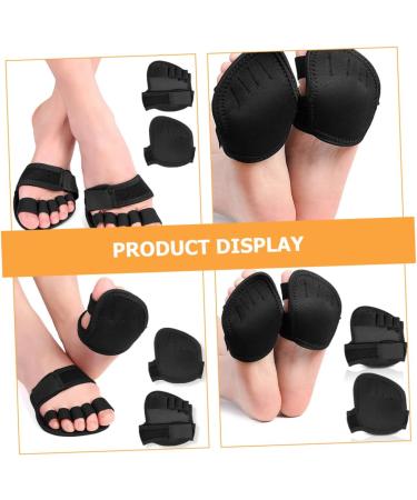 Adjustable Forefoot Cushions & Non-Slip Toe Socks for Dance & Yoga - Comfortable Half Foot Pads - Buy Online on GoSupps.com
