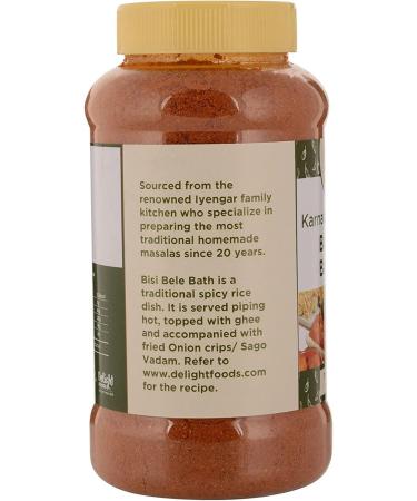 Green Velly Delight Foods Karnataka Iyengar Masalas (Bisi BeLe Bath Powder 250g) - Buy Online on GoSupps.com