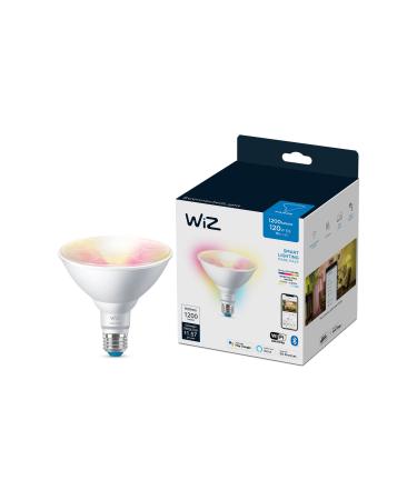 WiZ Connected Color PAR38 Outdoor Smart WiFi Light Bulb 2200K - 6500K + RGB 16 Million Colors Compatible with Alexa Google Assistant & Siri Shortcuts No Hub Required (603894) (16 Colors) PAR38 Color 1 Count (Pack of 1) - Buy Online on GoSupps.com