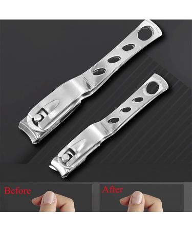 QXSJEDYCH Nail Clippers 360 Degree Rotary Cuticle Nail Clipper Fingernail Toenail Scissor Cutter Trimmer Manicure Pedicure Toe Finger Nails Tools Nails(Size:A) - Buy Online on GoSupps.com