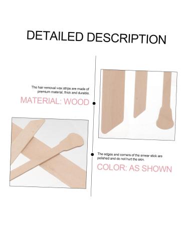 Buy Mikinona 150pcs Wax Stick Applicator for Hair Removal | Face Wax Strips & Makeup Tools - International Shipping Available - Buy Online on GoSupps.com