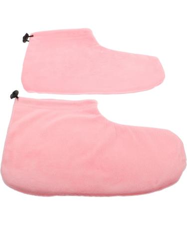 FRCOLOR 2 Pairs Wax Warm Foot Cover Wax Bath Mittens Paraffin Bath Booties Paraffin Bath Socks Wax Foot Bag Wax Socks Paraffin Wax Foot Hand Softening Gloves Care Heating Bag Plush - Buy Online on GoSupps.com