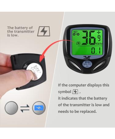 YS Bicycle Speedometer and Odometer - Wireless Waterproof Bike Computer with LCD Display - Buy Online on GoSupps.com