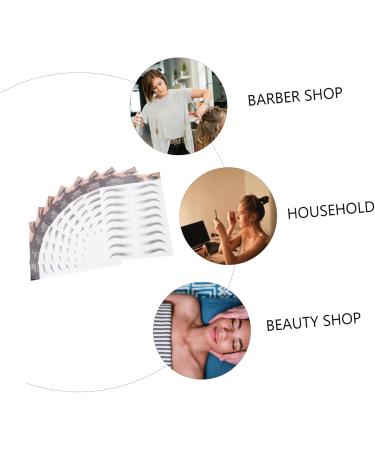 DRESSOOS 9 Sheets Imitation Eco Eyebrow Sticker Stickers Imitation Eyebrow Tattoos False Eyebrows Cosmetics 1 count (Pack of 1) Black - Buy Online on GoSupps.com