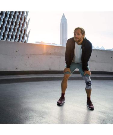 Bauerfeind GenuTrain Unisex Knee Brace - Silicone Edge for Injury Relief & Joint Stability | Titan Size 7 - Ideal for Gonarthrosis & Arthritis - Buy Online on GoSupps.com