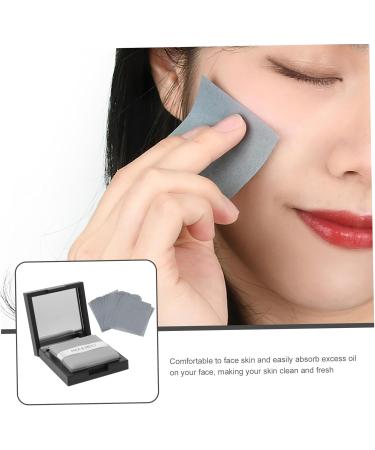 POPETPOP 1 Set Sheets Mirrors Powder Puff Oil-Absorbing Papers Blotting Paper Facial Oil Absorbing Paper Oil Control Facial Tissue Absorbing Tool Face Oil Men and Women Glass - Buy Online on GoSupps.com