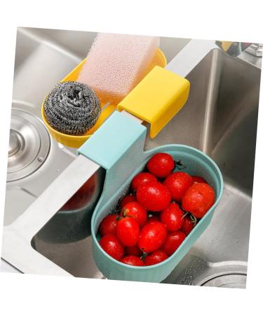 STOBAZA 2 Sets Hanging Drain Basket Sink Colander Containers for Food Sink Drain Basket Sink Basket Pp Green - Buy Online on GoSupps.com