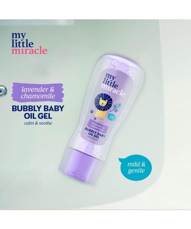 Bubbly Baby Gel l'huile de lavande et camomille Id al pour le massage de b b apaisant et apaisant pr vient la s cheresse 200 ml - Buy Online on GoSupps.com