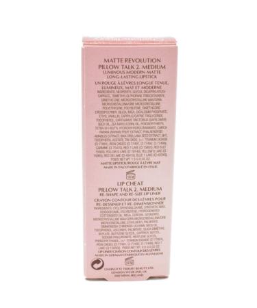 Charlotte Tilbury Mini Pillow Talk Duo Lip Kit - Travel Size Lip Makeup Set With Lip Liner and Lipstick - Buy Online on GoSupps.com