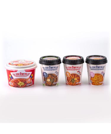 MIMI Tteokbokki Korean Spicy & Sweet Rice Cake Instant 2-Pack - 120g per Serving - Ready in 2 Minutes - Authentic Flavor - Buy Online on GoSupps.com